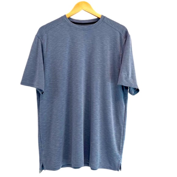 Tommy Bahama Other - Tommy Bahama Crew Neck Short Sleeve Shirt in Light Blue Men's Large
